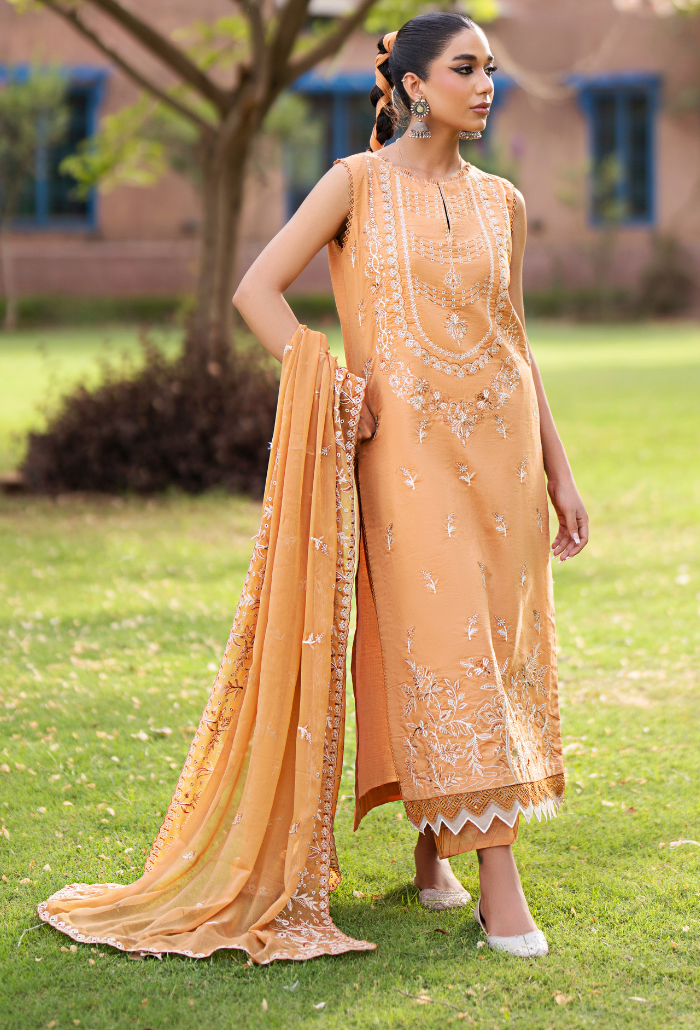 Humdum | Selin Lawn 25 | Selin - D07 -  Humdum Ladies Clothes -  House of Maryam