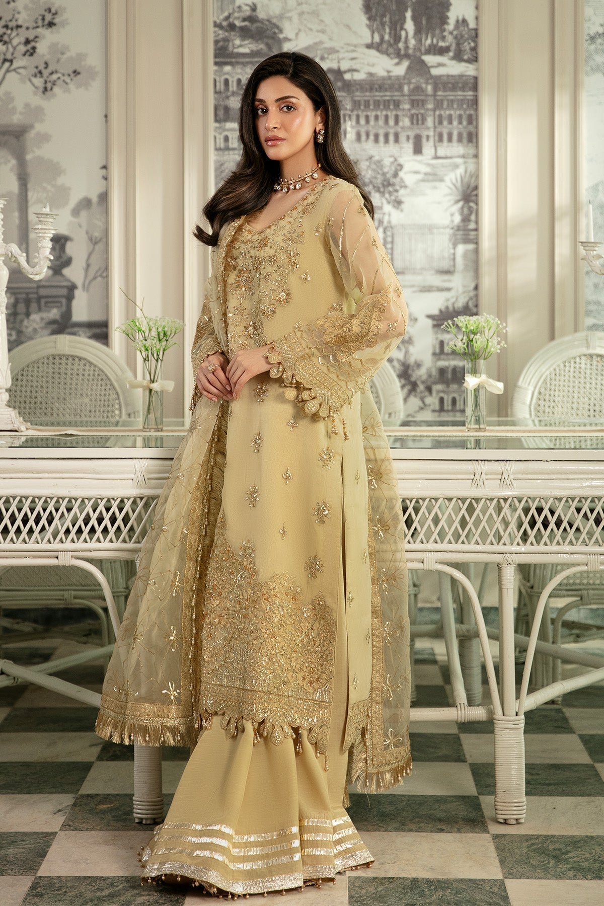 Raeesa Premium | Dehleez Formals | Dl 1036 -  Raeesa Premium Ladies Clothes - Original Designer Dress - House of Maryam