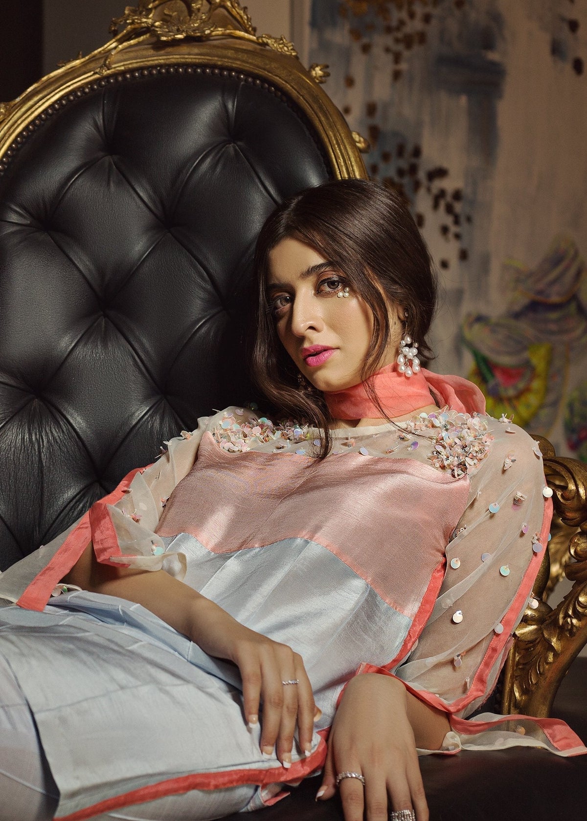 Hana | Serendipity Ready to Wear | Peppermint -  Hana Ladies Clothes - Original Designer Dress - House of Maryam