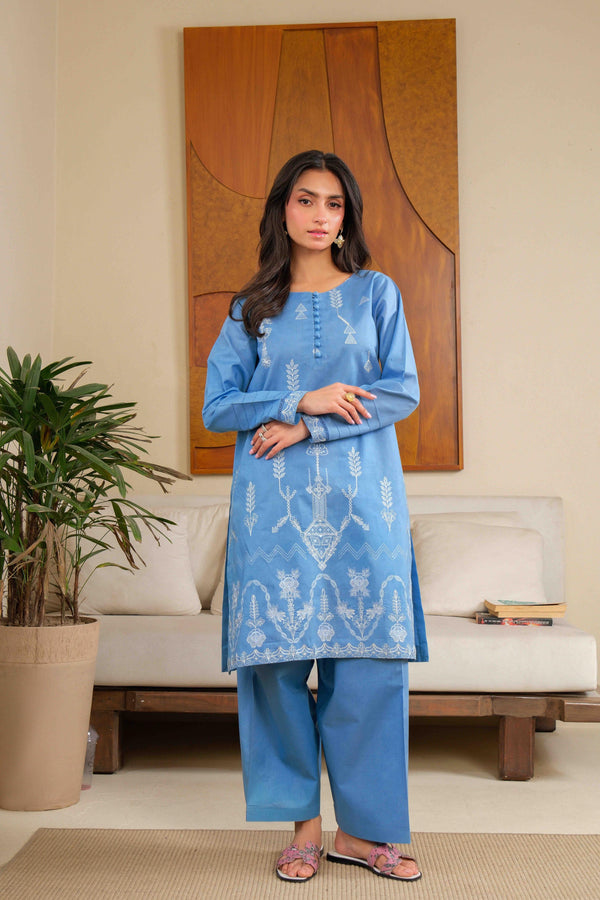 Noor by Saadia Asad | Noor Pret 25 | D5 - Blue Miraj -  Noor by Saadia Asad Ladies Clothes - Original Designer Dress - House of Maryam