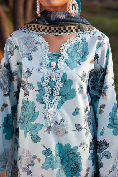 Alizeh | Sheen Lawn Prints 24 | BLUET -  Alizeh Casuals - Original Designer Dress - House of Maryam