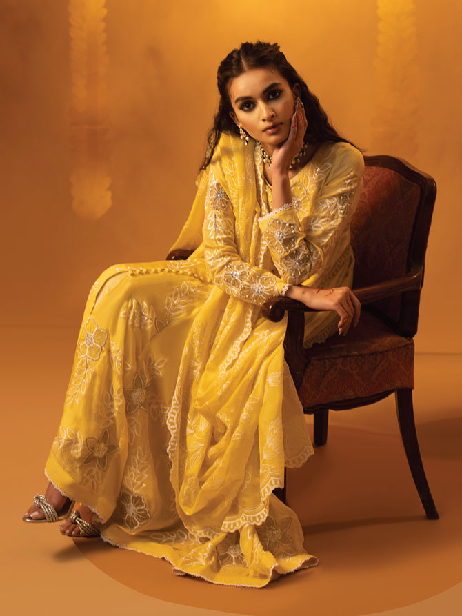 Faiza Faisal | Signature Pret Eid Edit | Manon -  Faiza Faisal Luxury - Original Designer Dress - House of Maryam