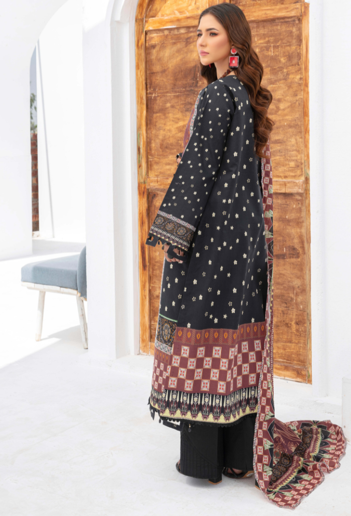 Humdum | Saira Bano Lawn 24 | D09 by Designer HumDum - House of Maryam - Pakistani Designer Ethnic Wear in {{ shop.shopifyCountryName }}