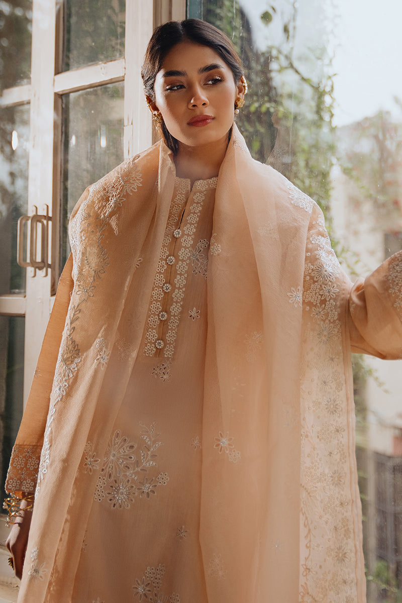 Cross Stitch | Exclusive Pret | Maple Sugar-2PC (Shirt & Dupatta), image 4