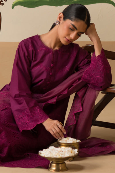 Cross Stitch | Chikankari Lawn Collection | P-07 -  Cross Stitch Luxury - Original Designer Dress - House of Maryam