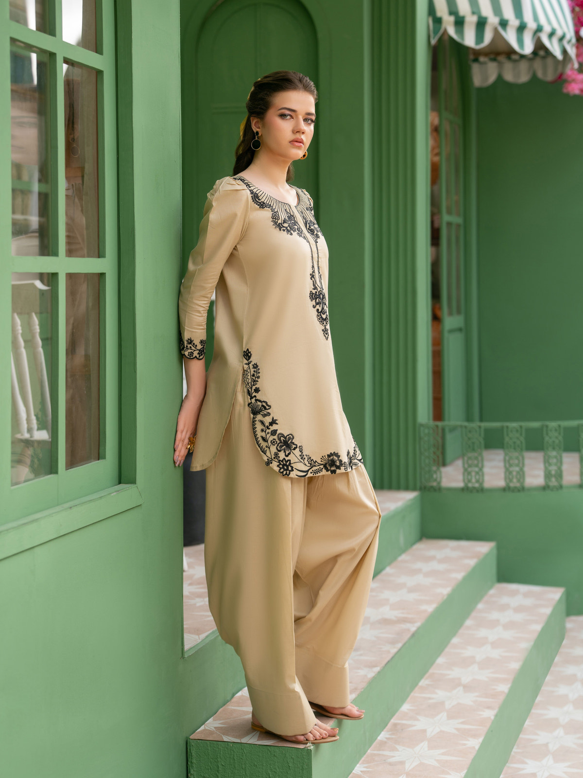 Hania & Umaimaz | Festive Collection | Ayera -  Hania & Umaima  - Original Designer Dress - House of Maryam