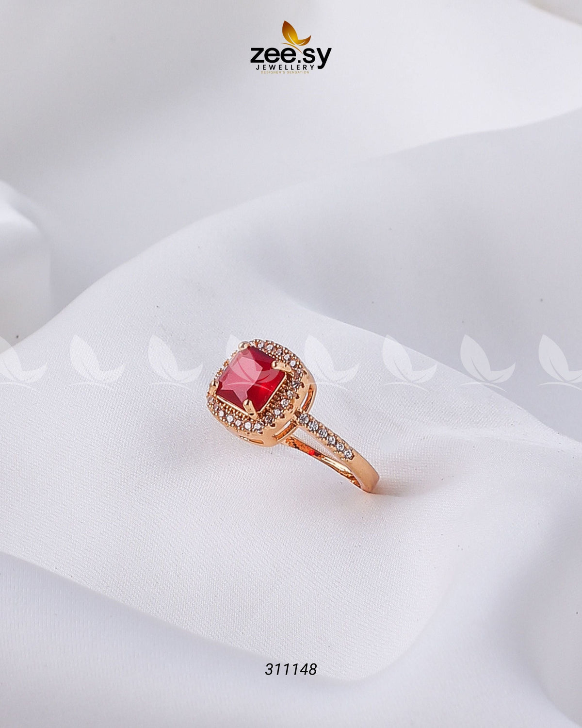 Ember Glow Rings -  Zeesy Finger Ring - Original Designer Dress - House of Maryam