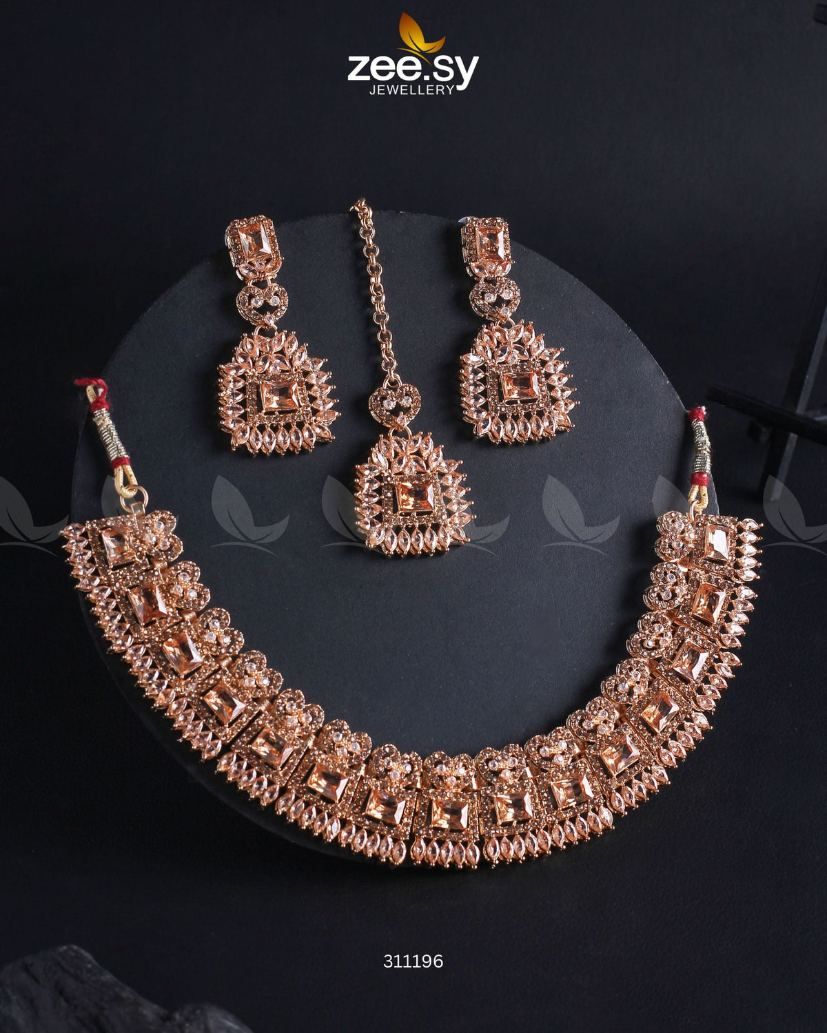 Elysium Necklace -  Zeesy Necklace Sets - Original Designer Dress - House of Maryam