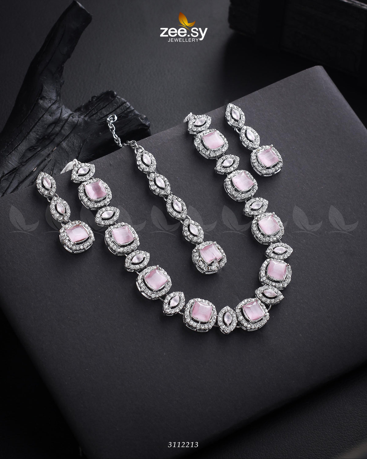 Scabiosa Necklace Set -  Zeesy Necklace Sets - Original Designer Dress - House of Maryam
