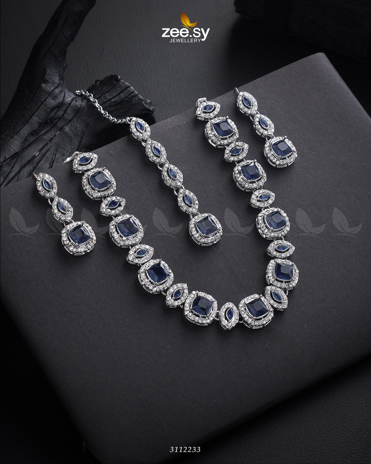 Scabiosa Necklace Set -  Zeesy Necklace Sets - Original Designer Dress - House of Maryam