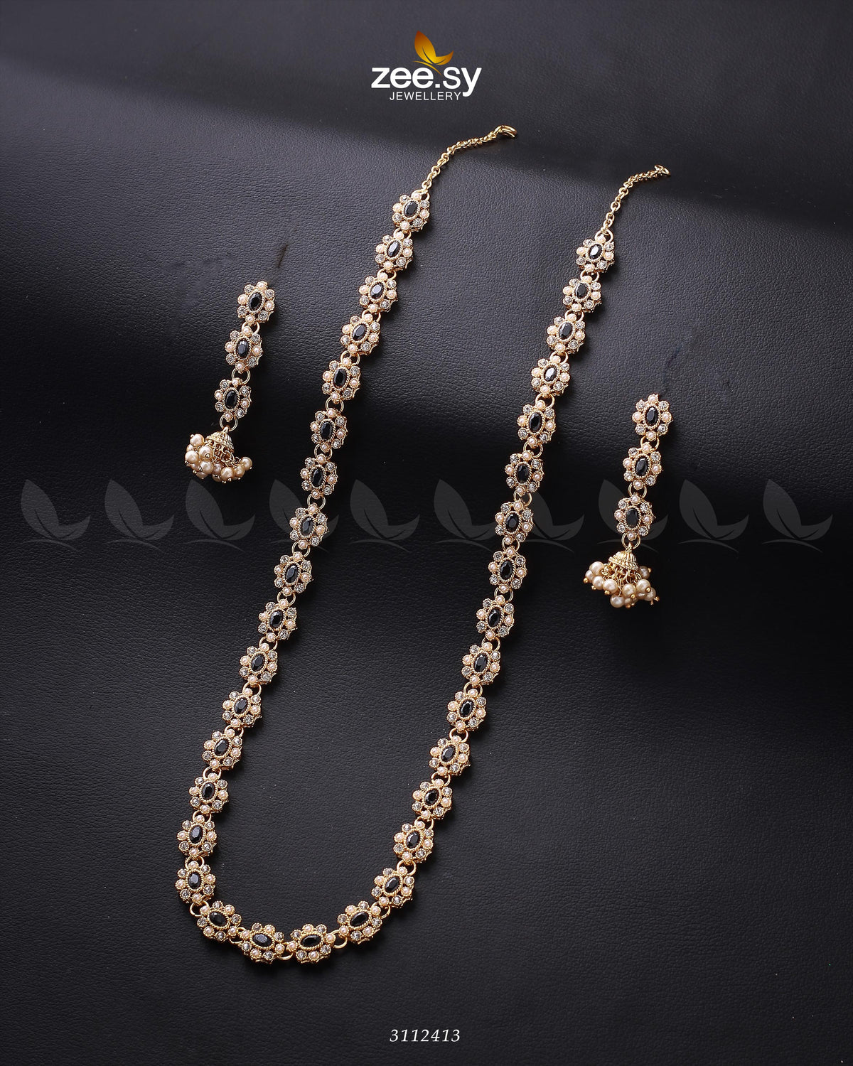 Reema Malla Necklace -  Zeesy Mala Necklace - Original Designer Dress - House of Maryam