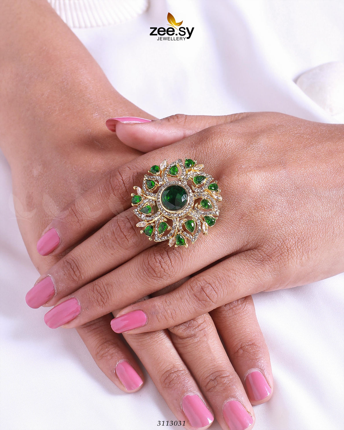 Emma Rings -  Zeesy Finger Ring - Original Designer Dress - House of Maryam