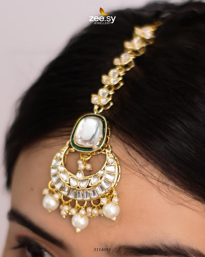 Aqsa Necklace Set -  Zeesy Necklace Sets - Original Designer Dress - House of Maryam