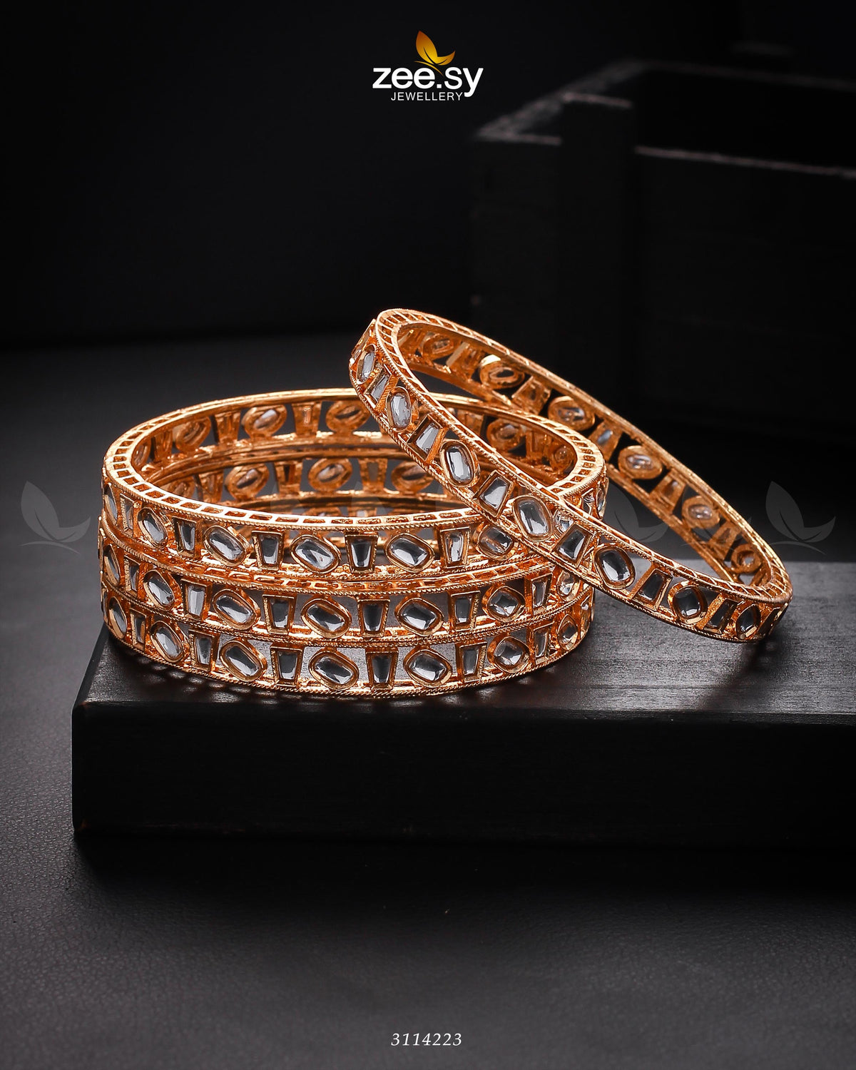 Rihanna Bangles -  Zeesy Bangles - Original Designer Dress - House of Maryam