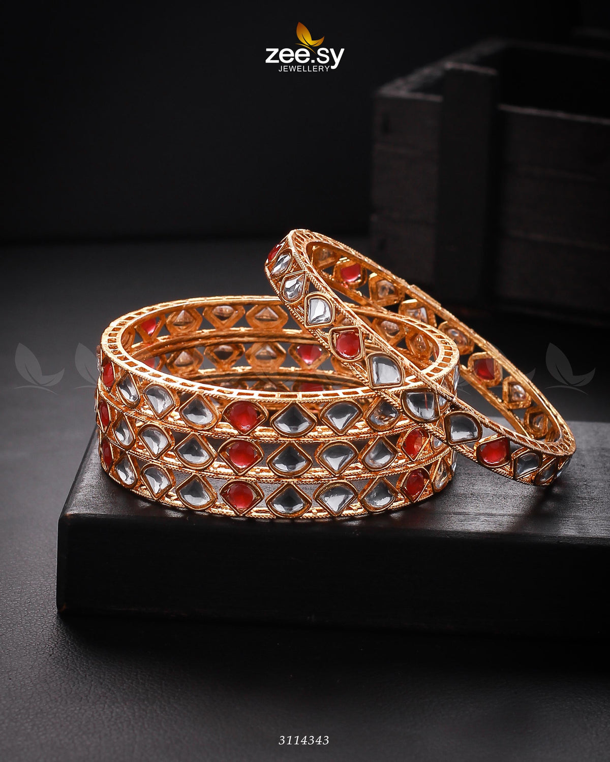 Hina Khan Bangles -  Zeesy Bangles - Original Designer Dress - House of Maryam