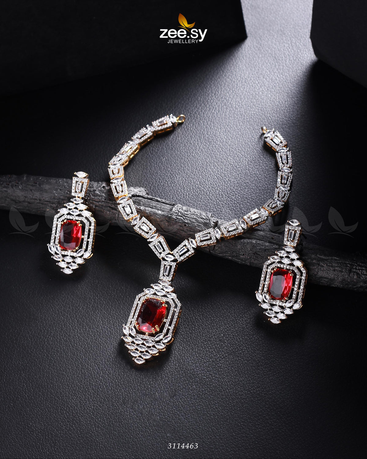 Sharmeen Necklace Set -  Zeesy Necklace Sets - Original Designer Dress - House of Maryam