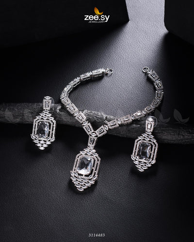 Sharmeen Necklace Set -  Zeesy Necklace Sets - Original Designer Dress - House of Maryam