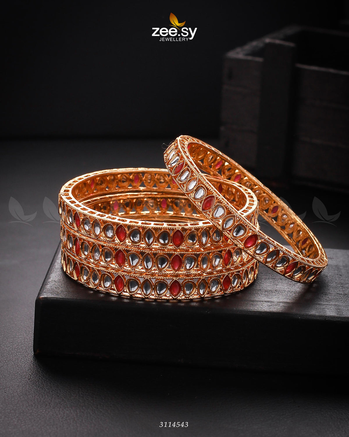 Ethereal Charm Bangles -  Zeesy Bangles - Original Designer Dress - House of Maryam