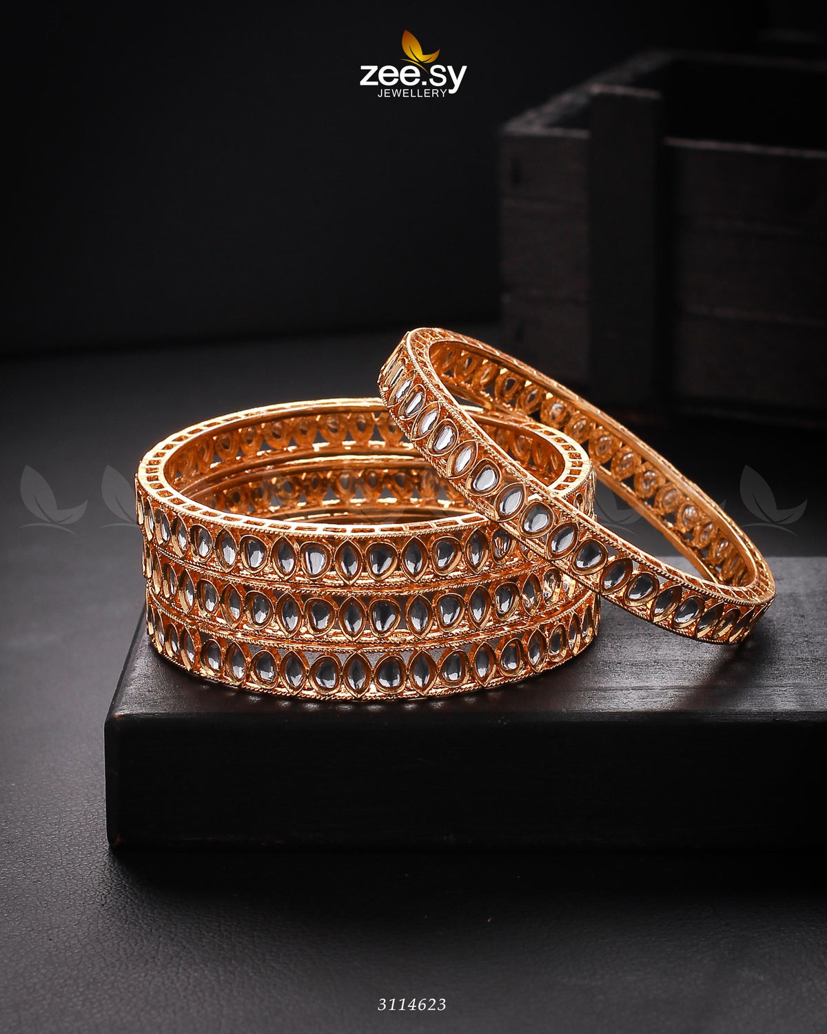 Ethereal Charm Bangles -  Zeesy Bangles - Original Designer Dress - House of Maryam