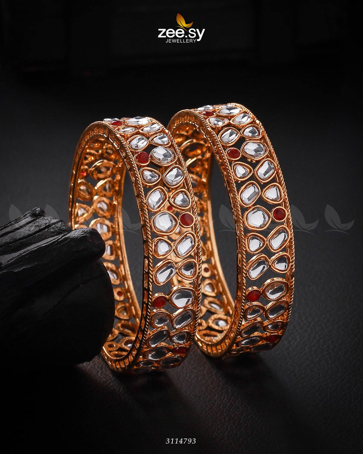 Saffron Bangles -  Zeesy Bangles - Original Designer Dress - House of Maryam