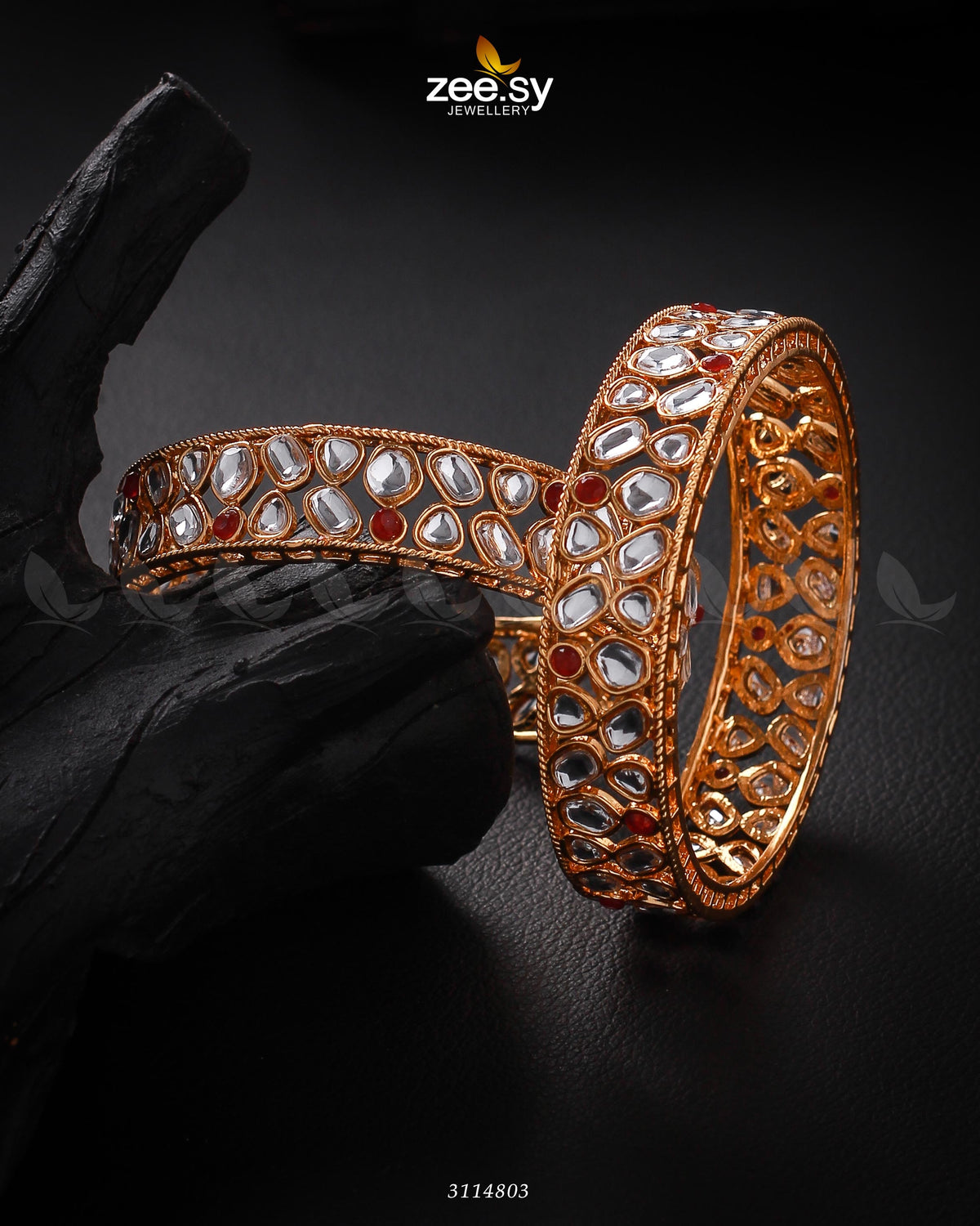 Saffron Bangles -  Zeesy Bangles - Original Designer Dress - House of Maryam