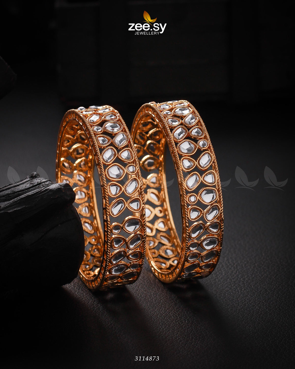 Saffron Bangles -  Zeesy Bangles - Original Designer Dress - House of Maryam
