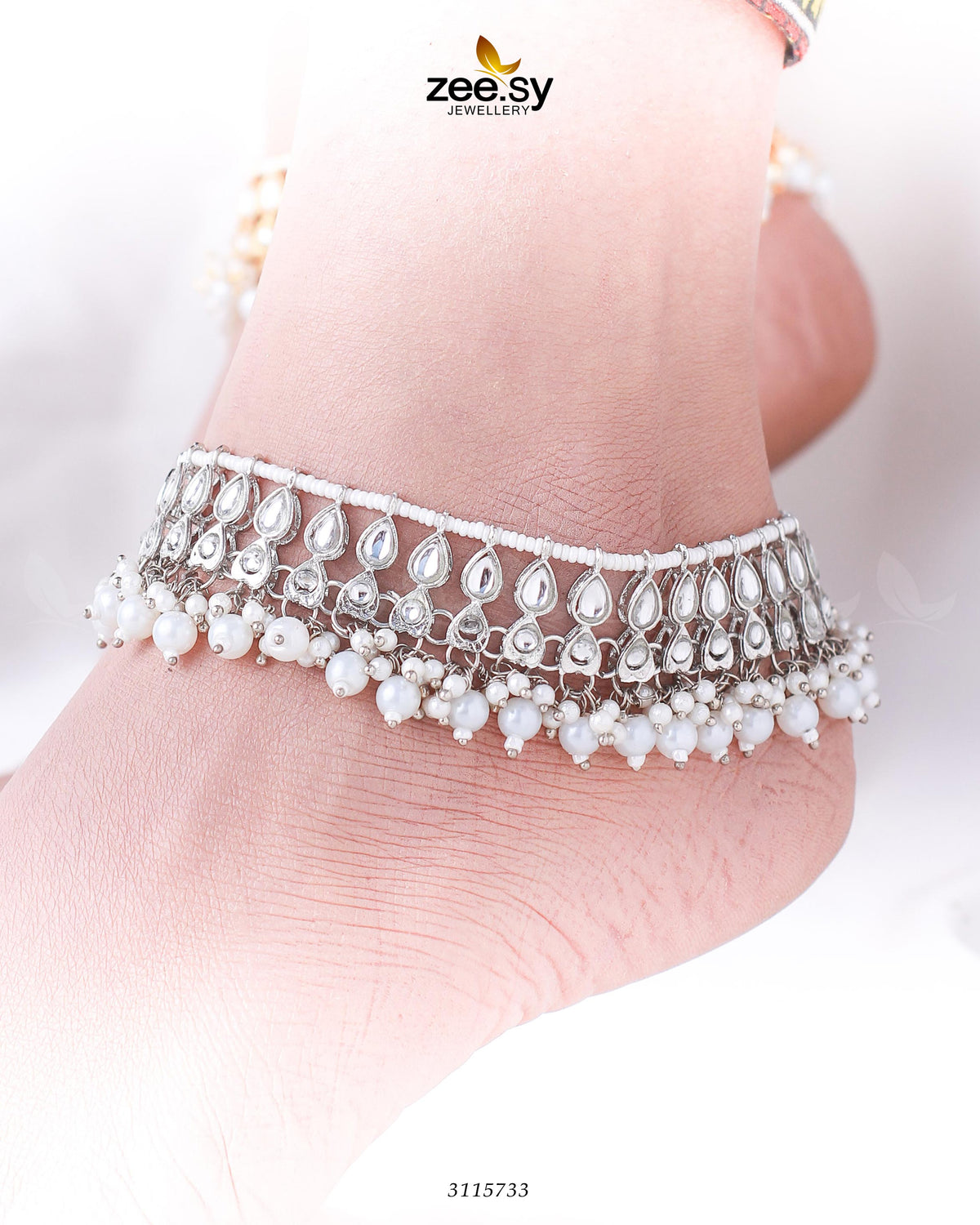 Atefeh Anklet -  Zeesy Anklets - Original Designer Dress - House of Maryam