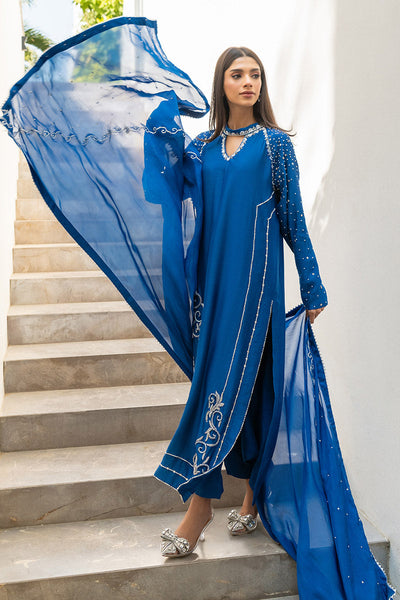 Chic Ophicial | Celenia Pret | Electric Blue -  Chic Ophicial Ladies Clothes - Original Designer Dress - House of Maryam