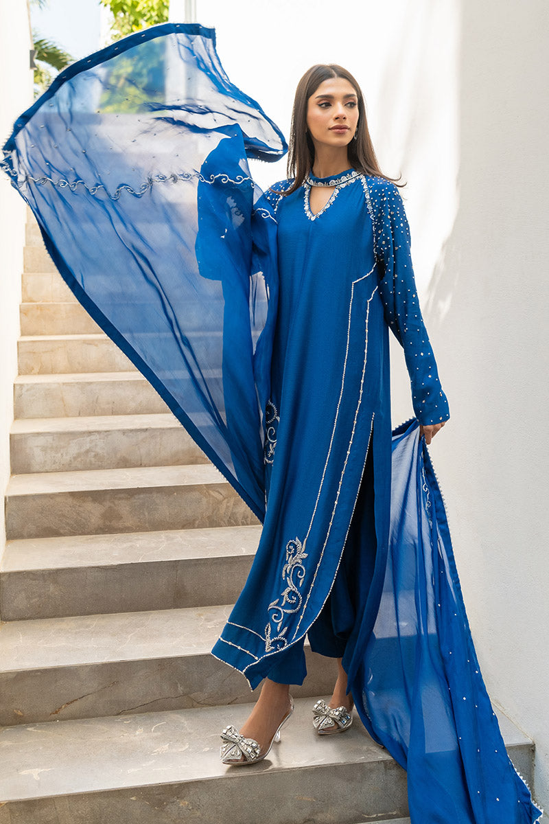 Chic Ophicial | Celenia Pret | Electric Blue -  Chic Ophicial Ladies Clothes - Original Designer Dress - House of Maryam