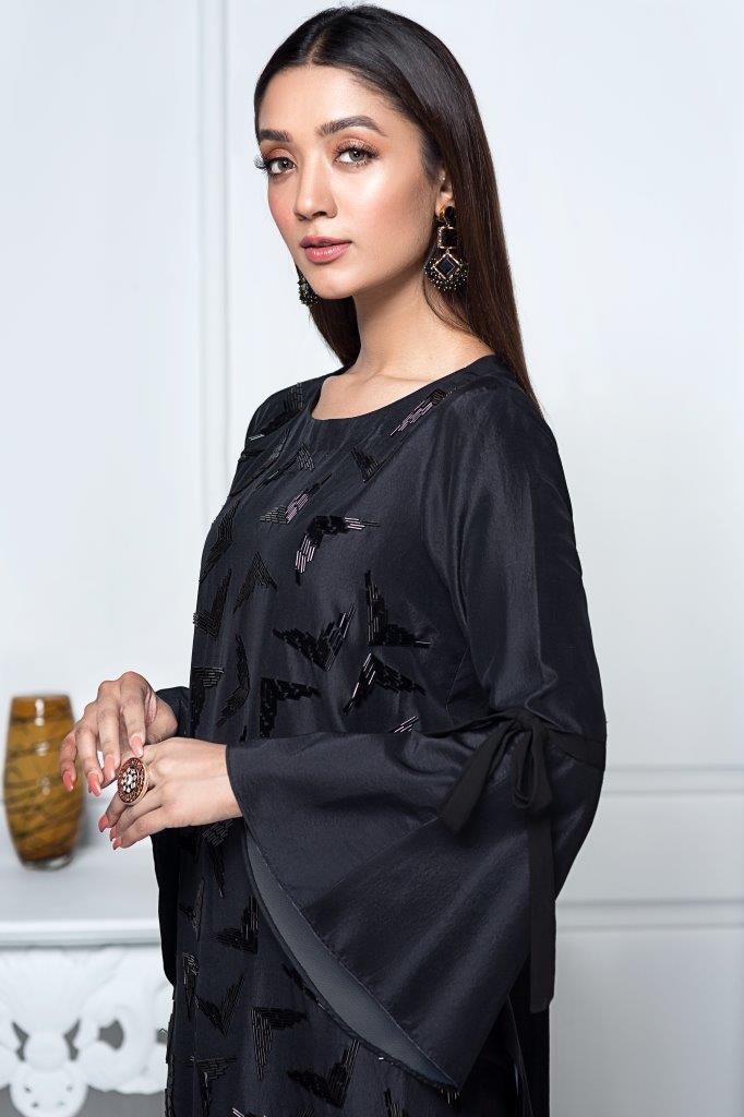 Hana | Eclectic Ready to Wear | Midnight Raven -  Hana Ladies Clothes - Original Designer Dress - House of Maryam