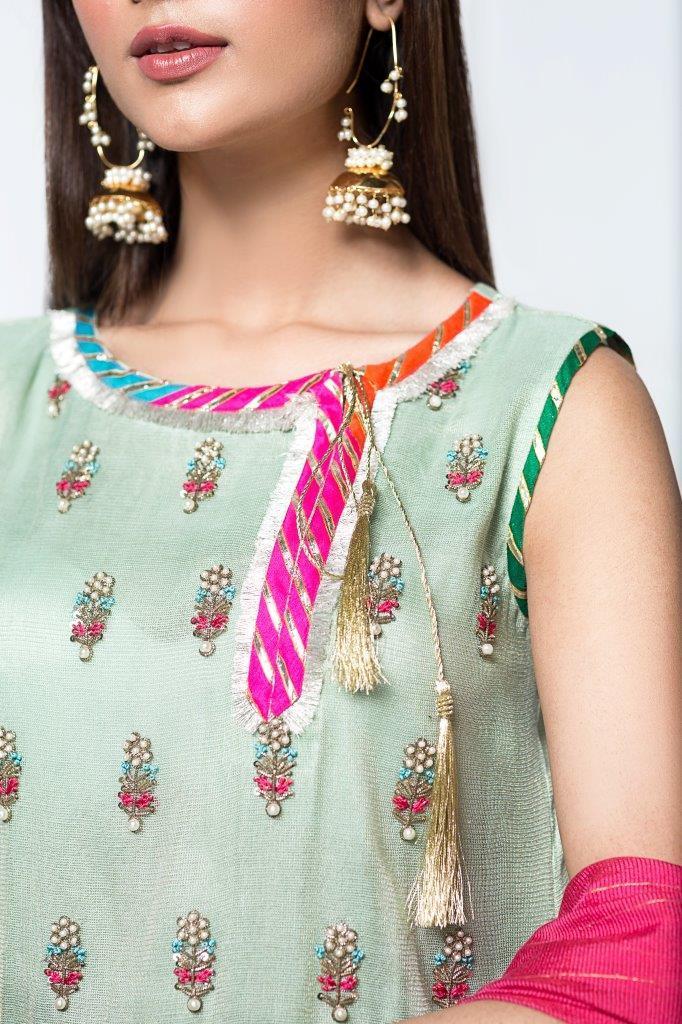 Hana | Eclectic Ready to Wear | Pistacia -  Hana Ladies Clothes - Original Designer Dress - House of Maryam
