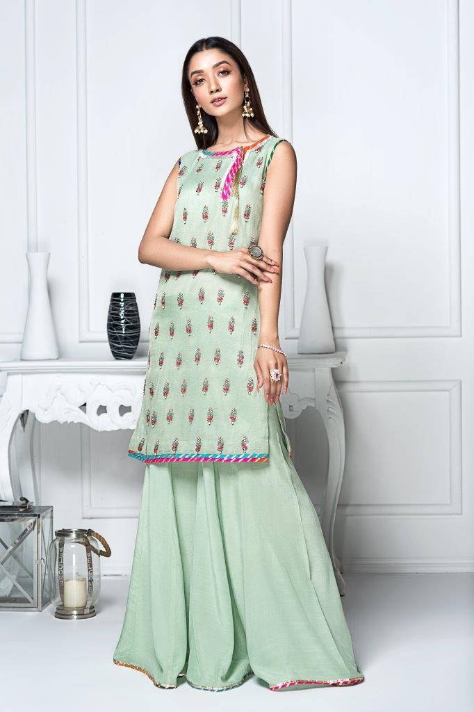 Hana | Eclectic Ready to Wear | Pistacia -  Hana Ladies Clothes - Original Designer Dress - House of Maryam