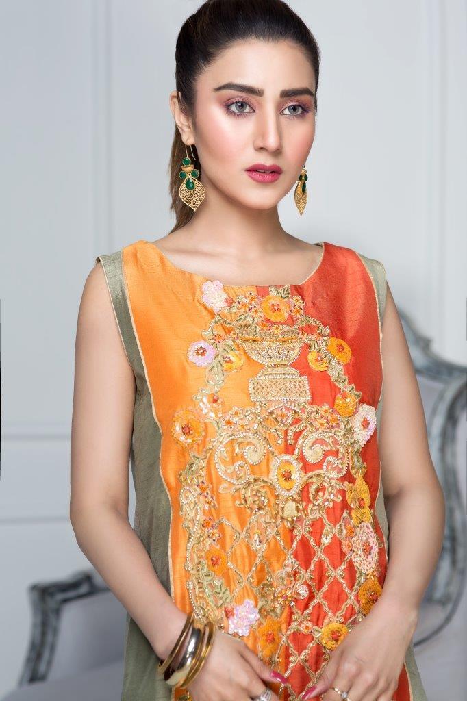 Hana | Eclectic Ready to Wear | Hunter's Green -  Hana Ladies Clothes - Original Designer Dress - House of Maryam