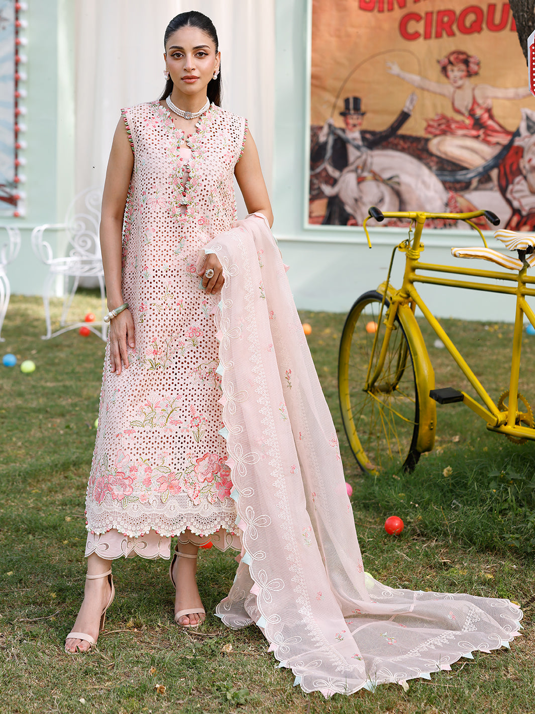 Bin Ilyas | Carnival Summer Edit 25 | 31 - A -  Bin Ilyas Ladies Clothes - Original Designer Dress - House of Maryam