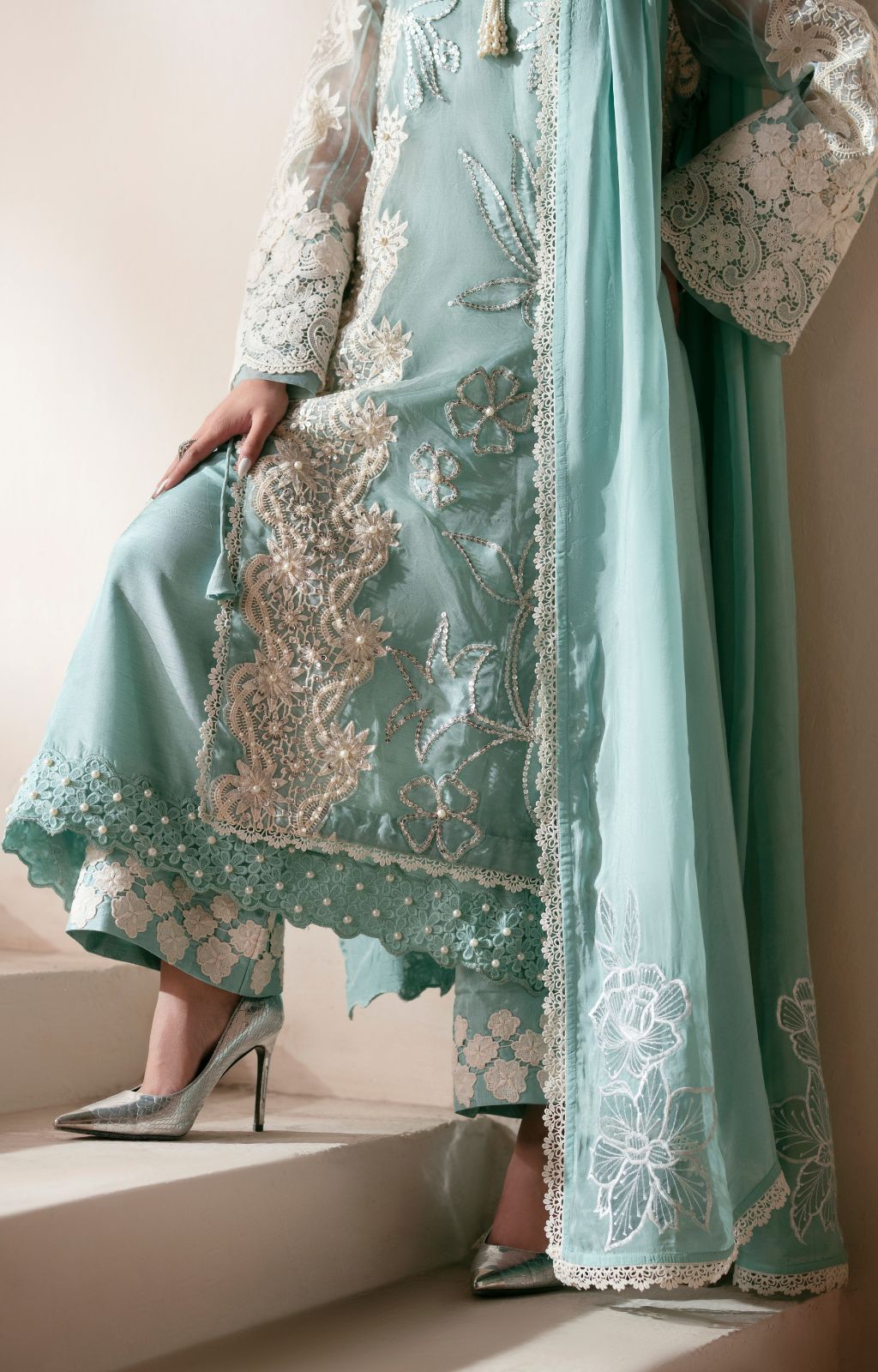 Ajr Couture | Symphony Luxe Festive 25 | Ember -  AJR Couture Ladies Clothes - Original Designer Dress - House of Maryam
