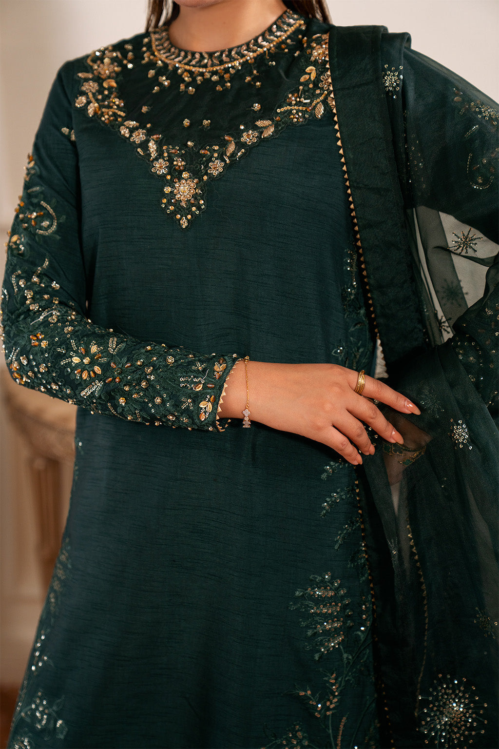 Neeshay | Luxe Pret | Emerelle -  Neeshay Ladies Clothes - Original Designer Dress - House of Maryam