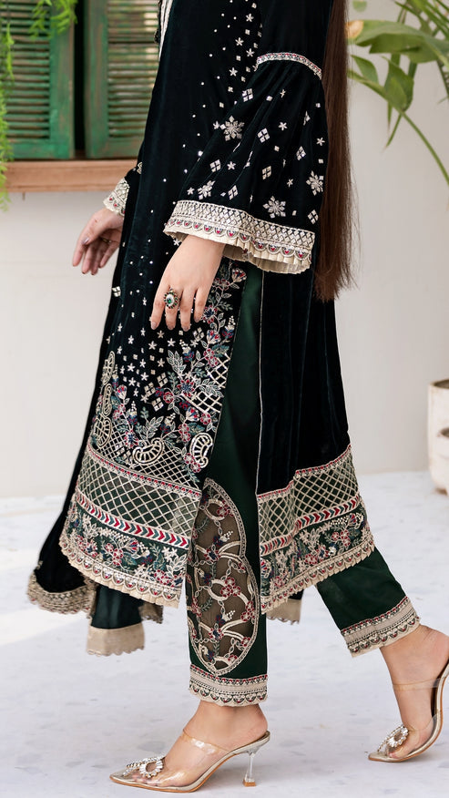Zebtan | Andaz e Makhmal | ZAM-07 -  Zebtan Ladies Clothes - Original Designer Dress - House of Maryam