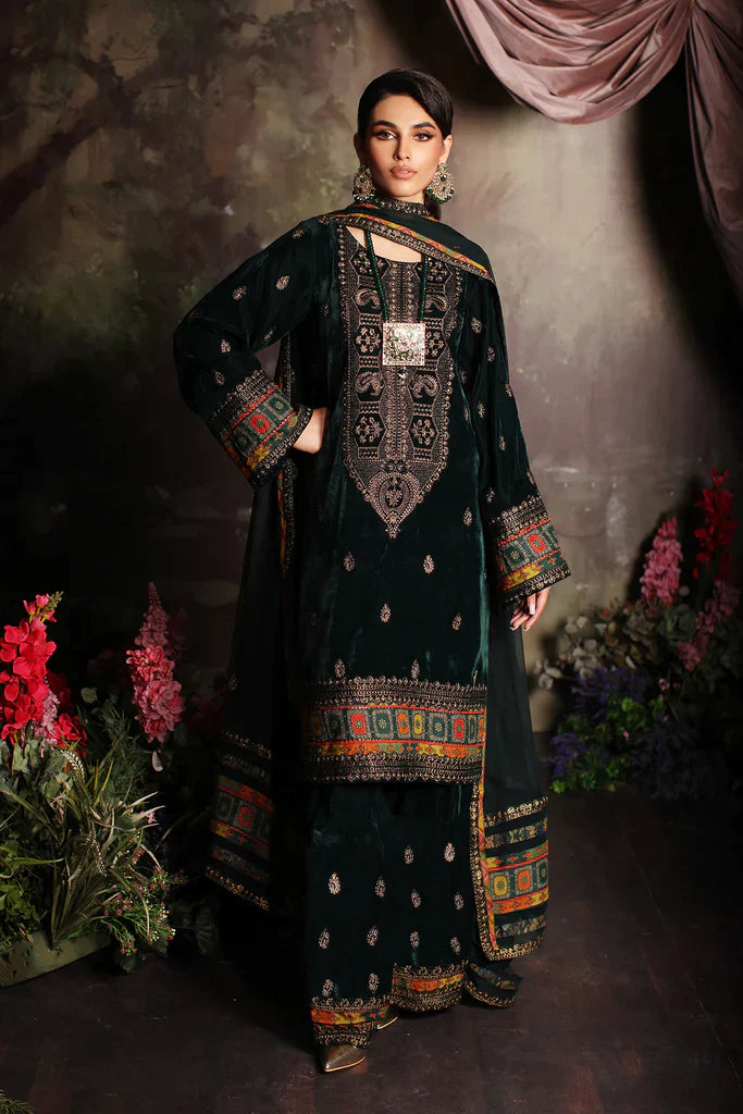 Charizma | Signora Velvet 23 | CVT3-02 by Designer Charizma - House of Maryam - Pakistani Designer Ethnic Wear in {{ shop.shopifyCountryName }}