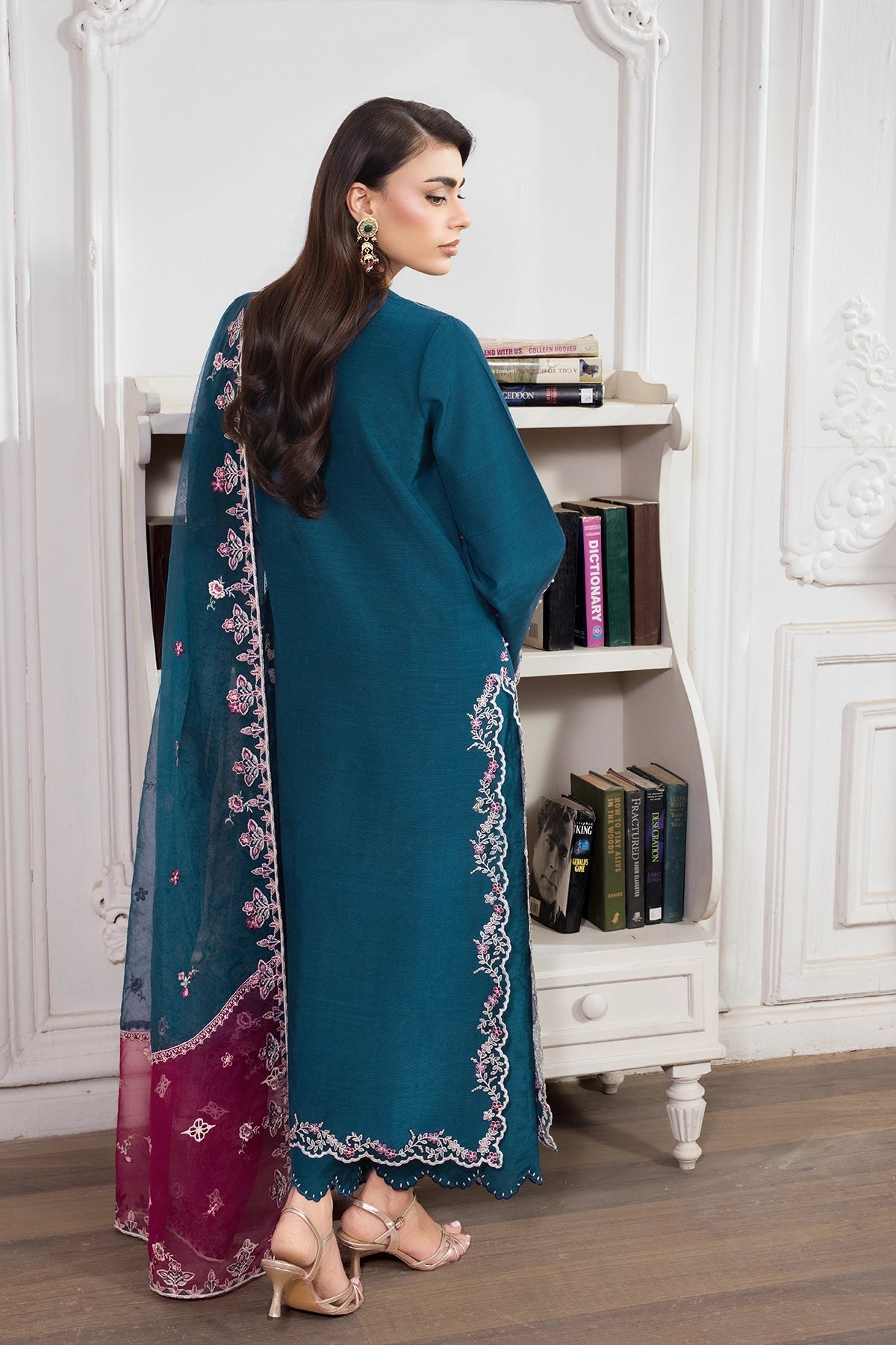 Rangrasiya | Lumeire Silk |Carmin, image 2