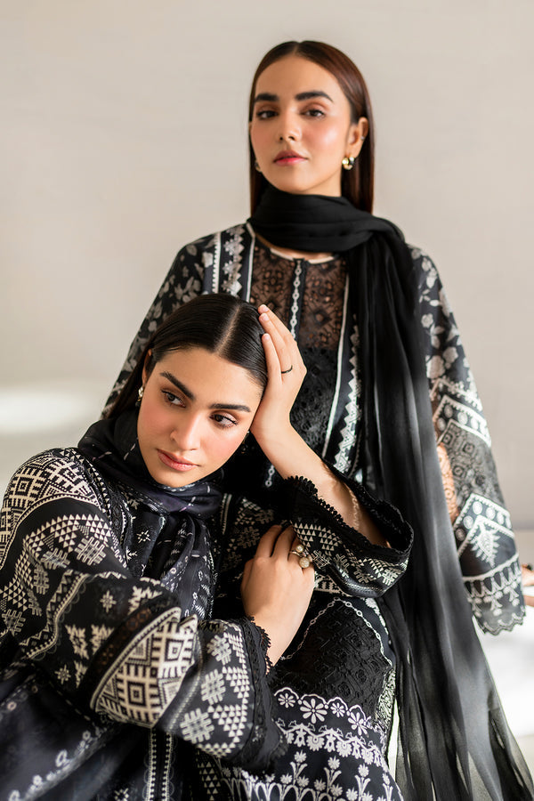 Baroque | Luxury Pret 24 | LAWN UF-672 -  Baroque Luxury - Original Designer Dress - House of Maryam