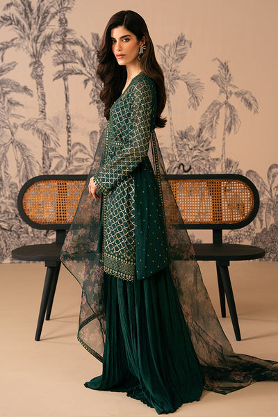 Cross Stitch | Luxe Atelier 24 | VIRIDIAN HAVEN -  Cross Stitch Luxury - Original Designer Dress - House of Maryam