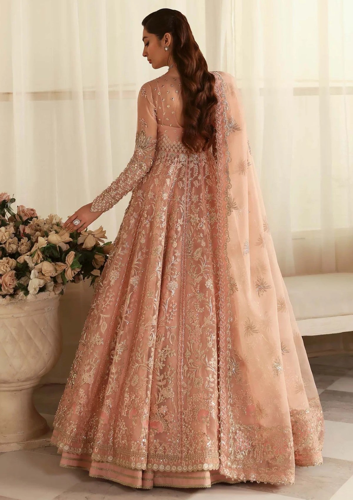 Akbar Aslam Sueno organza formal maxi, photo 2