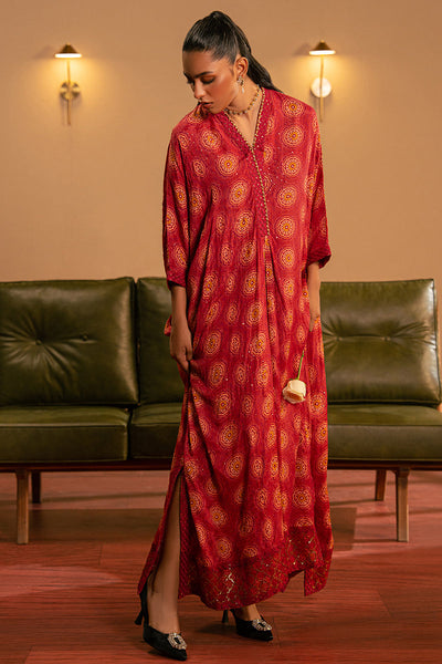 Cross Stitch | Luxury Pret | Pinkspire Glow Embroidered Silk Shirt