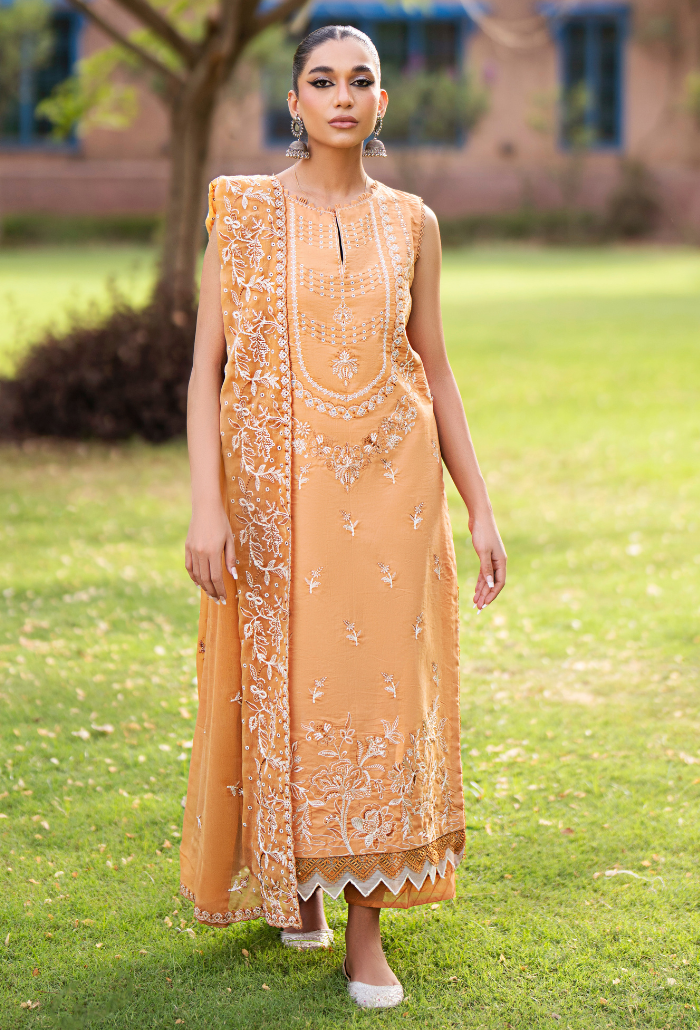 Humdum | Selin Lawn 25 | Selin - D07 -  Humdum Ladies Clothes -  House of Maryam