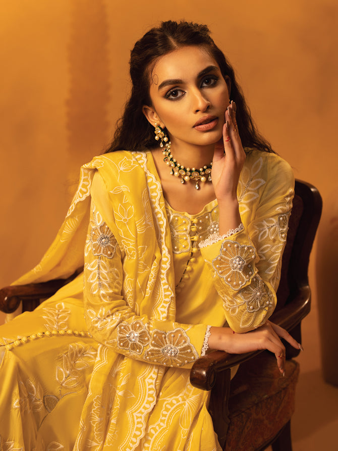 Faiza Faisal | Signature Pret Eid Edit | Manon -  Faiza Faisal Luxury - Original Designer Dress - House of Maryam