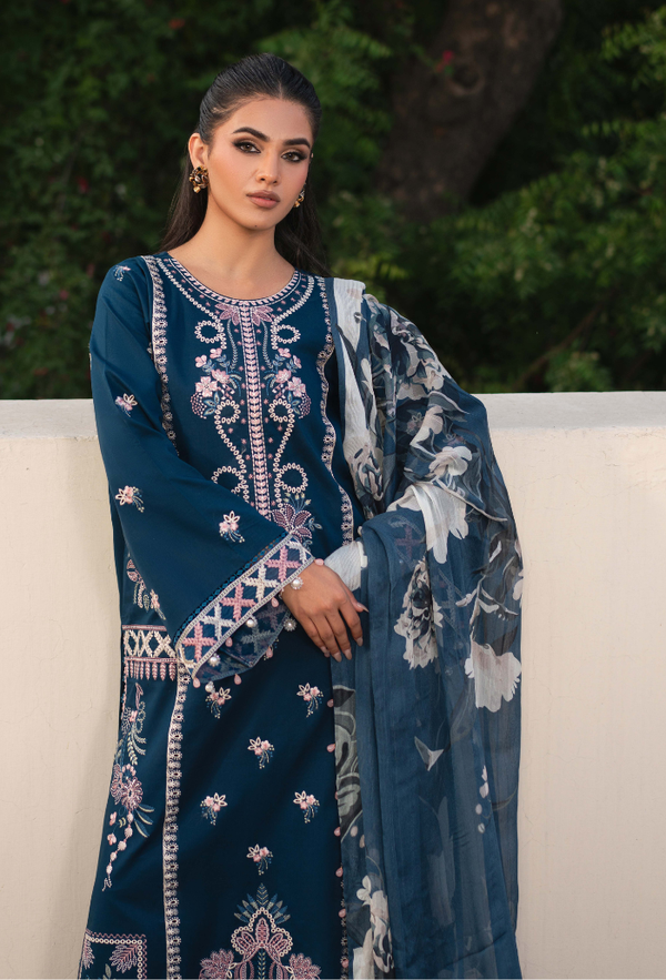 Humdum | Mehrmaa Lawn | D06 Meher-3