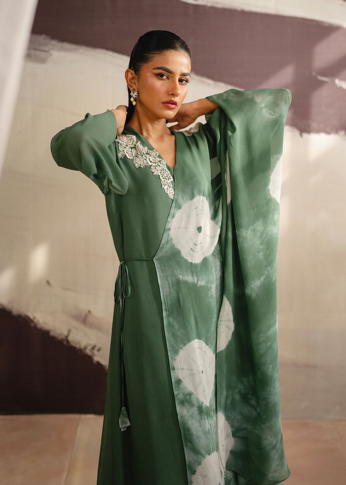 Mahgul | Eye of Cemal | Olive Sun -  Mahgul Ladies Clothes - Original Designer Dress - House of Maryam