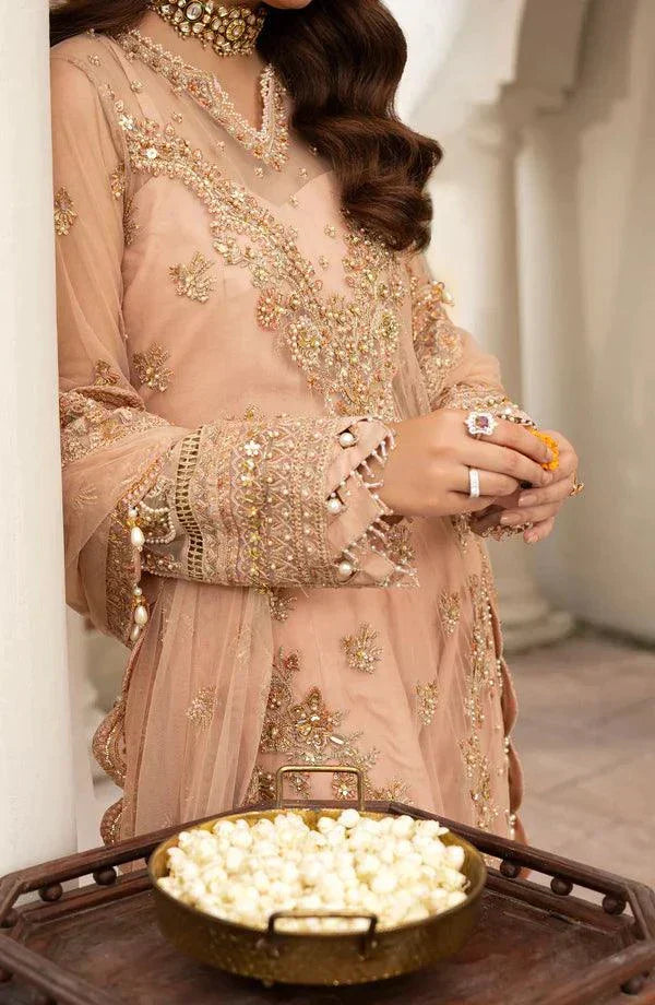 Eleshia | Zarin Wedding Formals 23 | Leena by Designer Eleshia - House of Maryam - Pakistani Designer Ethnic Wear in {{ shop.shopifyCountryName }}