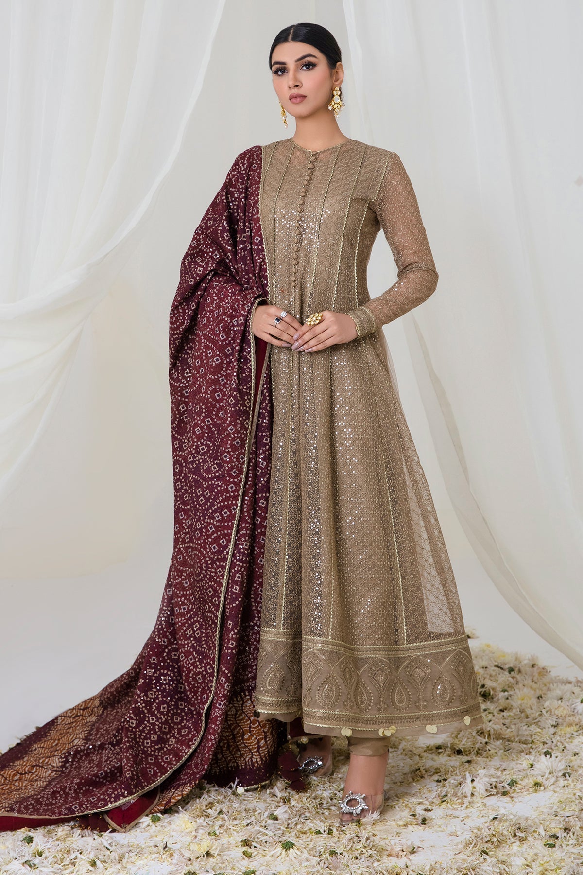 Jazmin | Embroidered Collection | HAZEL HYPE -  Jazmin Luxury - Original Designer Dress - House of Maryam