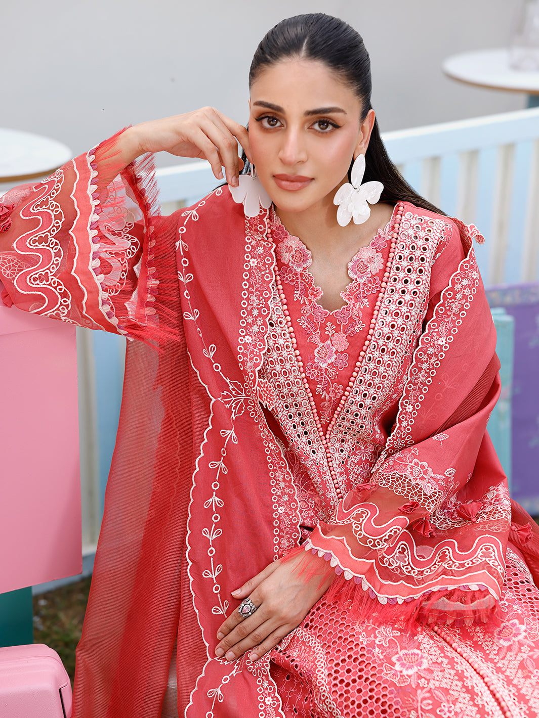 Bin Ilyas | Carnival Summer Edit 25 | 32 - A -  Bin Ilyas Ladies Clothes - Original Designer Dress - House of Maryam